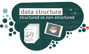 Stylized graphic of Data Structure