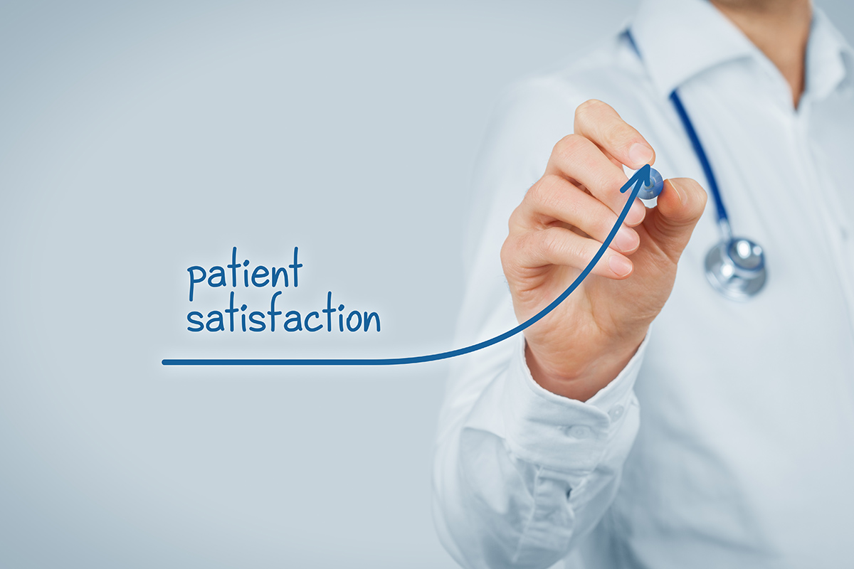 patient satisfaction graphic