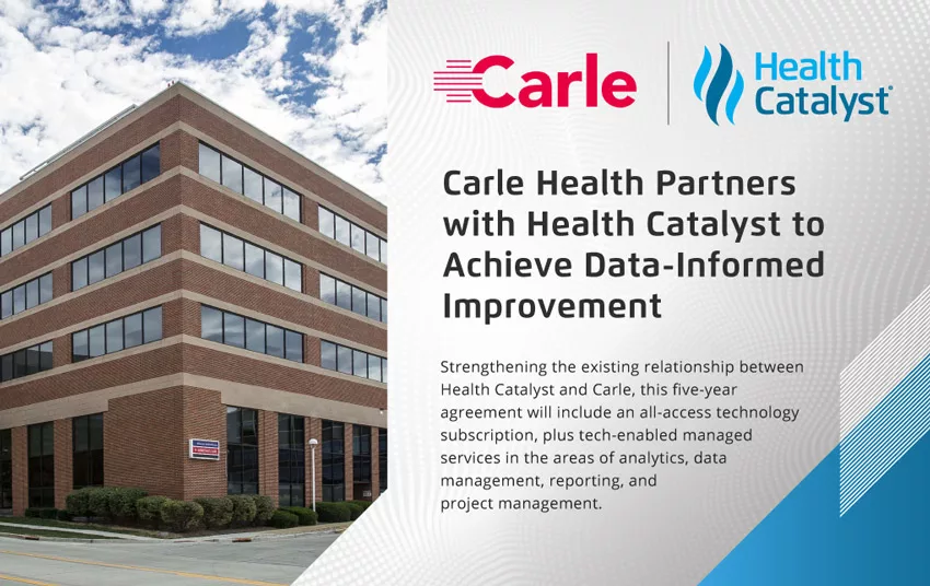 carle health partnership with health catalyst