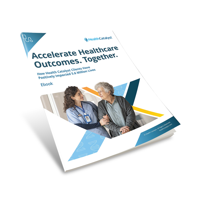 accelerate healthcare outcomes ebook cover
