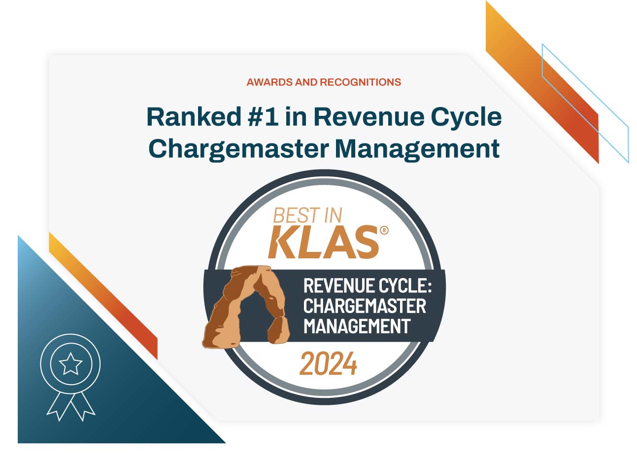 2024 best in klas revenue cycle chargemaster management homepage vs